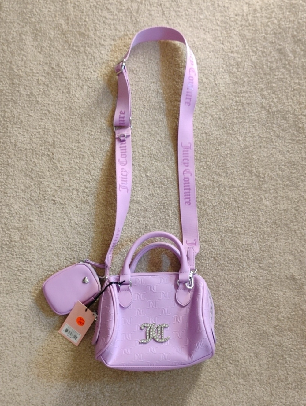 Juicy Couture Purple Satchel.